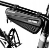 WILDMAN Traveling Bag Under The Bike Frame With Zipper 1,2L ES4 black
