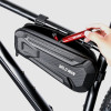 WILDMAN Traveling Bag Under The Bike Frame With Zipper 1,8L XT9 black