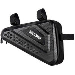 WILDMAN Traveling Bag Under The Bike Frame With Zipper 2,5L ES19 black