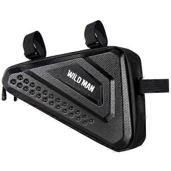 WILDMAN Traveling Bag Under The Bike Frame With Zipper 2,5L ES19 black