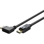 Goobay DisplayPort(TM) Cable 2.0/2.1, 54 Gbit/s 2 m - (77053)