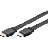 Goobay High Speed HDMI(TM) Flat Cable With Ethernet 2 m - (77135)