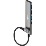 Goobay Slim 4-Port Usb Hub, USB-C(TM) To USB-C(TM)/USB-A, 5 Gbit/s - (76562)