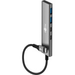 Goobay Slim 4-Port Usb Hub, USB-C(TM) To USB-C(TM)/USB-A, 5 Gbit/s - (76563)