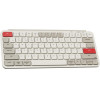 Keychron B1 Pro Ultraslim Mini Wireless Bt Keyboard Zmk Online Customize Retro Red 75% Us - (B1P-K13)