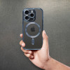 Electro Mag Cover Case Compatible With Magsafe For Samsung A17 Titanium Blue OEM
