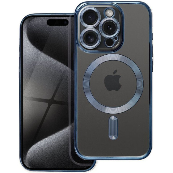 Electro Mag Cover Case Compatible With Magsafe For Samsung A17 Titanium Blue OEM