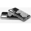 Teddy Bear Case For Samsung A17 Silver OEM