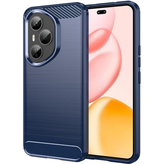 Techsuit - Carbon Silicone - Honor 400 Pro - Blue