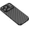 Techsuit - Carbonfiber - Iphone 17 Pro - Black