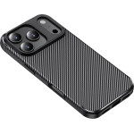 Techsuit - Carbonfiber - Iphone 17 Pro - Black