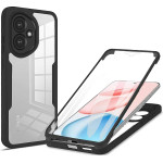 Techsuit - Colorverse 360 Series + Screen Protector - Honor 400 - Black