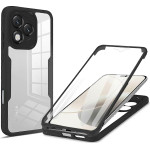 Techsuit - Colorverse 360 Series + Screen Protector - Honor 400 Lite - Black