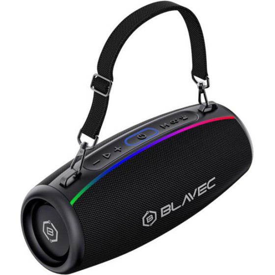 Blavec ������ ����� Bluetooth WS-02 Bassbox Tws Bt 5.3 Usb Aux 4000mAh 120W ����� - (WS02-B)