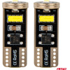 AMiO �������� Led T10e W5W 12/24V 3x2055 Smd Led CAN-Bus ����� - 2 ���. - (03720)