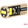 AMiO �������� Led T10e W5W 12/24V 3x2055 Smd Led CAN-Bus ����� - 2 ���. - (03720)