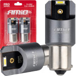 AMiO ������ Led CAN-Bus P21W BA15S 12/24V 6.000K 2xSmd ����� Pro Series - 2 ���. - (03593)