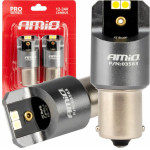AMiO ������ Led CAN-Bus P21W BA15S 12/24V 6.000K 4xSmd ����� Pro Series - 2 ���. - (03583)