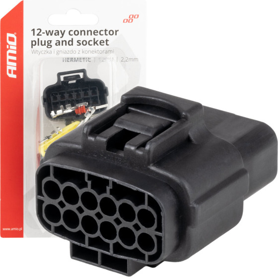 AMiO ���� �������� �� ������� 12 Pin �2,2mm ��������� - 1 ���. - (04352)
