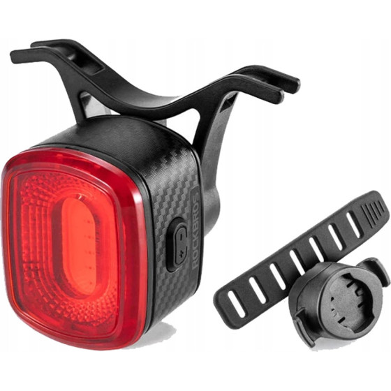 Rockbros Q2S Led Rear Bike Light With Smart Stop System + USB-C - USB-A Cable - Black 5907769313400 - (Rockbros-Q2S)
