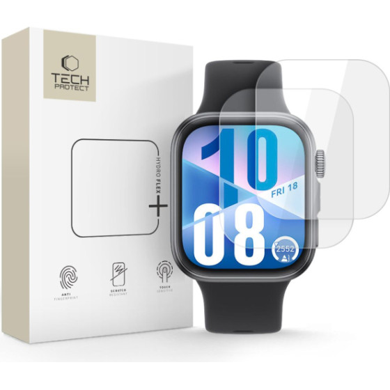 Tech-Protect Hydroflex Glass Huawei Watch Fit 3 / 4 2 Pack Clear - (TPHYFGH4)