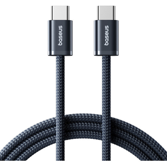 Baseus - Data Cable Dynamic 4 Series - Type-C, Fast Charge, 100W, 480Mbps, Smart Chip, 1m - Cosmic Black - (P10381400121-00)