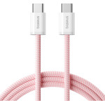 Baseus - Data Cable Dynamic 4 Series - Type-C, Fast Charge, 100W, 480Mbps, Smart Chip, 1m - Pink - (P10381400411-00)