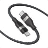 Anker USB-C To USB-C Cable 240W Braided 0,9M Black - (A82E2H11)