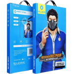 Blueo 5D Mr. Monkey Glass - Apple Iphone 17 Pro Black (Strong Dustproof)
