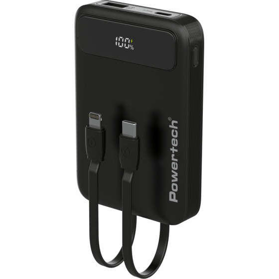 Powertech Power Bank �� ������� ��� ����� 10000mAh, 22.5W, ����� - (PT-1417)