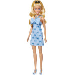 Mattel Barbie: Barbie Fashionistas Wavy Blonde Ponytail Wearing Blue Bow (HYT93)