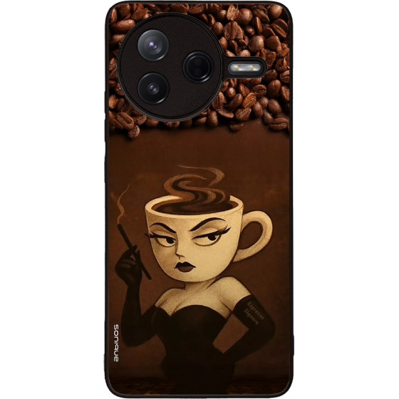 Sonique ���� Italian Brainrot Series ��� Xiaomi Poco F7 Pro 5G Espresso Signora