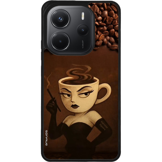 Sonique ���� Italian Brainrot Series ��� Xiaomi Redmi Note 14 4G (164.84mm) Espresso Signora