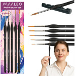 Maaleo Paint Brushes 5 Pcs With Stand 26119 - (18267-0)