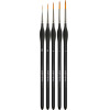 Maaleo Paint Brushes 5 Pcs With Stand 26119 - (18267-0)