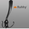 Ruhhy Black Wall Hanger - Set Of 5 - (15454-0)