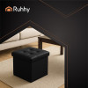 Ruhhy Folding Pouffe Black 25779 - (18215-0)