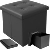 Ruhhy Folding Pouffe Gray 25780 - (18214-0)