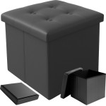 Ruhhy Folding Pouffe Gray 25780 - (18214-0)