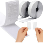 Ruhhy Self-Adhesive Velcro White 5m x 2.5cm 25999 - (18271-0)
