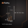 Ruhhy Standing Flower Stand 107 Cm 25998 - (18242-0)