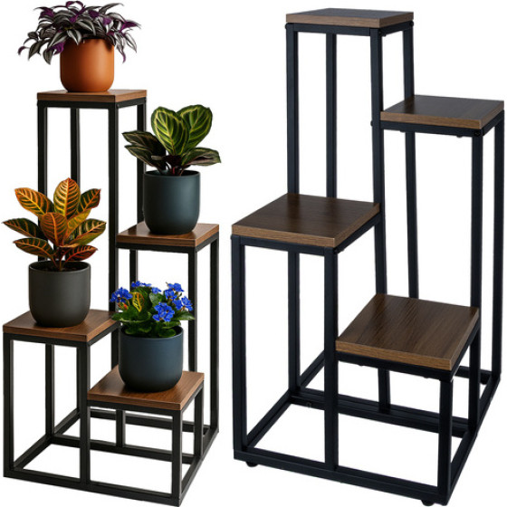 Ruhhy Standing Flower Stand 69 Cm 25997 - (18241-0)
