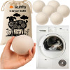 Ruhhy Wool Dryer Balls 6 Pcs 25704 - (18173-0)