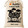 Ruhhy Wool Dryer Balls 6 Pcs 25704 - (18173-0)