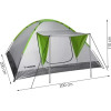 Trizand Tourist Tent 2-4 Persons Montana 23481 - (17639-0)