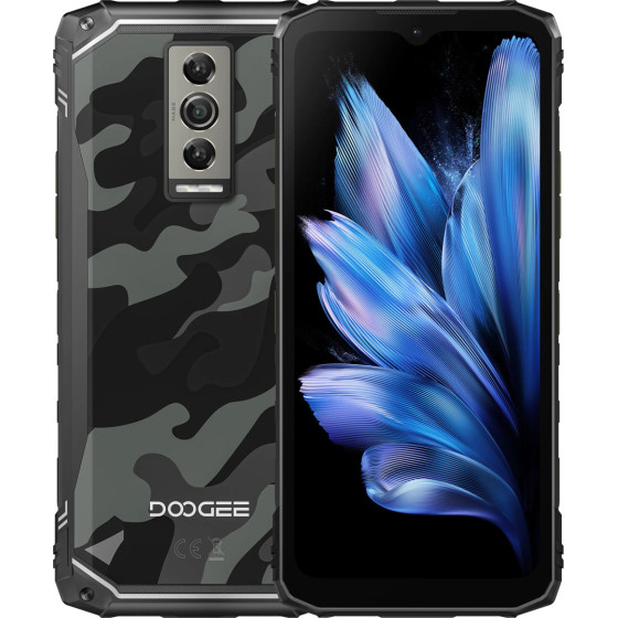 Doogee Smartphone Blade 10, 6.56'', 4/128GB, 5150mAh, IP68/IP69K, ��������� - (BLADE10-BK)