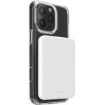 Puro Powerbank Mag Plus 5000mAh 20W Qi2 Compatible With Magsafe 1x USB-C Power Delivery - White - (PUFCBB50P5MAGWHI)