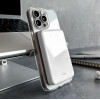 Puro Powerbank Mag Plus 5000mAh 20W Qi2 Compatible With Magsafe 1x USB-C Power Delivery - White - (PUFCBB50P5MAGWHI)