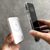 Puro Powerbank Mag Plus 5000mAh 20W Qi2 Compatible With Magsafe 1x USB-C Power Delivery - White - (PUFCBB50P5MAGWHI)