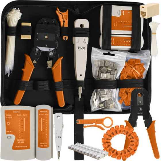 Bigstren Cable Tester - Bigstreen 25834 Network Kit - (18248-0)
